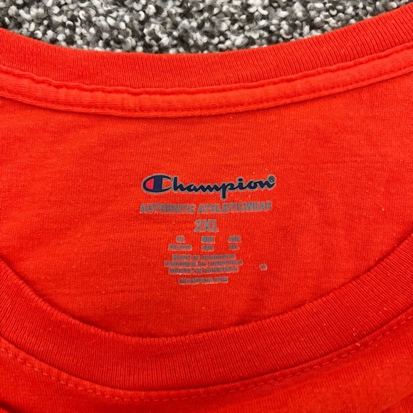 Champion Men’s 2XL Classic T-Shirt Lot Of 2 Cotton Embroidered Logo Tee Casual - Picture 7 of 9